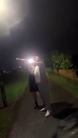 Funny way to set off fireworks