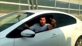 Road Rage Idiot Gets Instant Karma