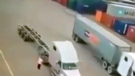 This truck driver is going to have the chance of a lifetime… Good karma