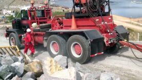 Les freins de ce camion ne résistent pas à la charge qu’il transporte