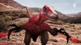 Protoceratops VS velociraptors (dinosaures)