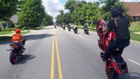 Truck Road Rage Attempt to Wipe Out Bikers